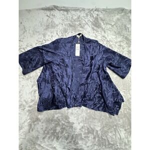 Koton Party Wear Open Top Women's Size 38 Purple 1/2 Sleeve Brand‎ New With Tags